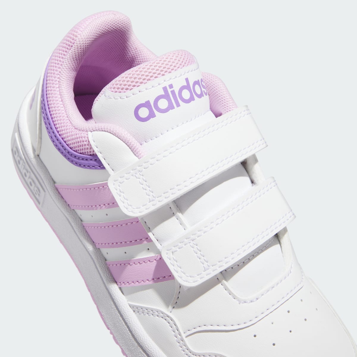 Adidas Hoops Lifestyle Basketball Hook-and-Loop Shoes. 9