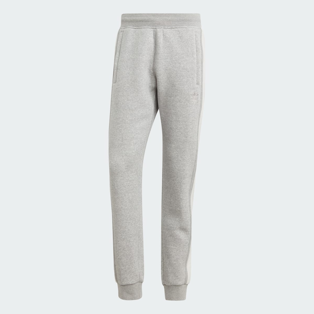 Adidas Trefoil Essentials+ Reverse Material Sweat Pants. 4