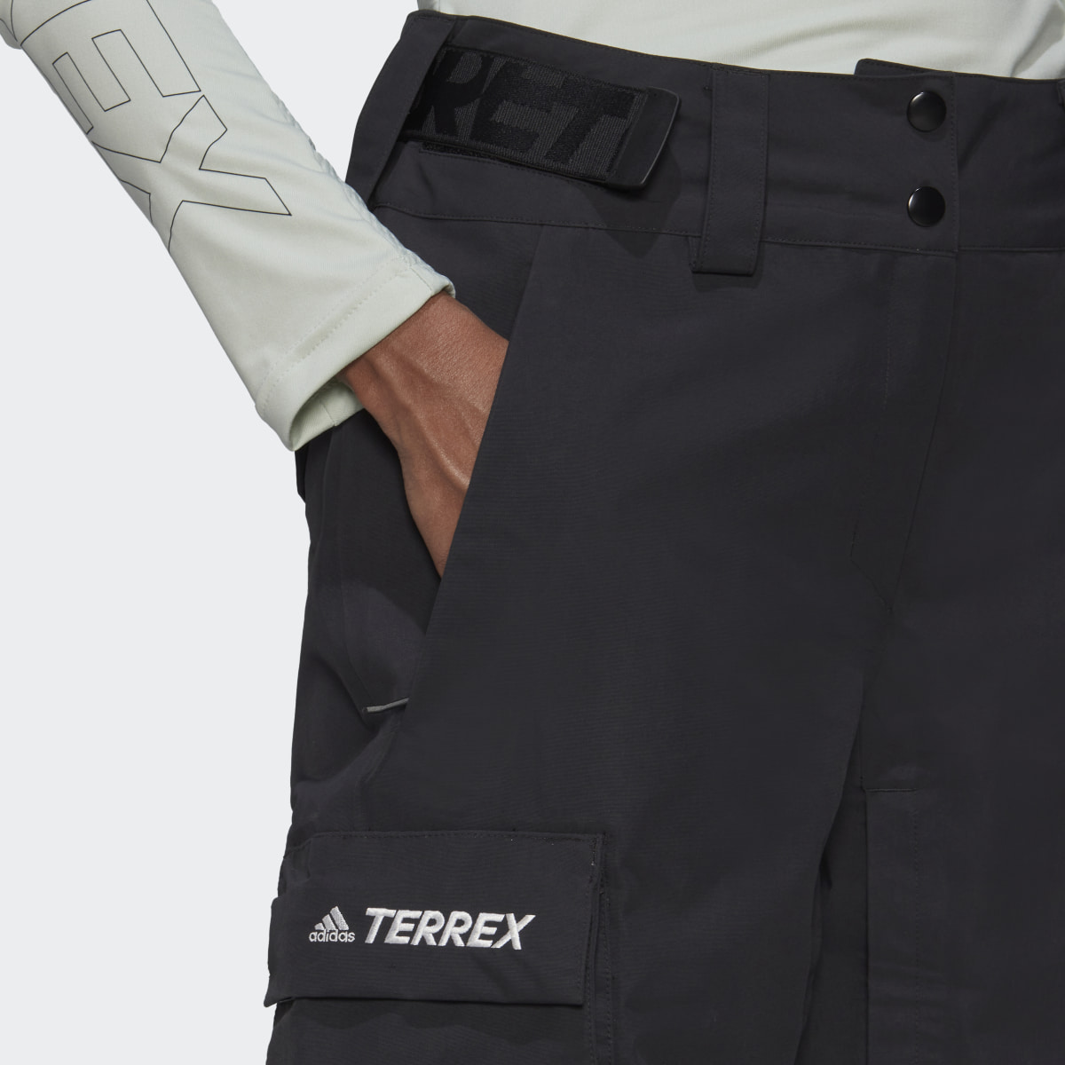 Adidas TERREX 3-Layer Post-Consumer Nylon Snow Pants. 6