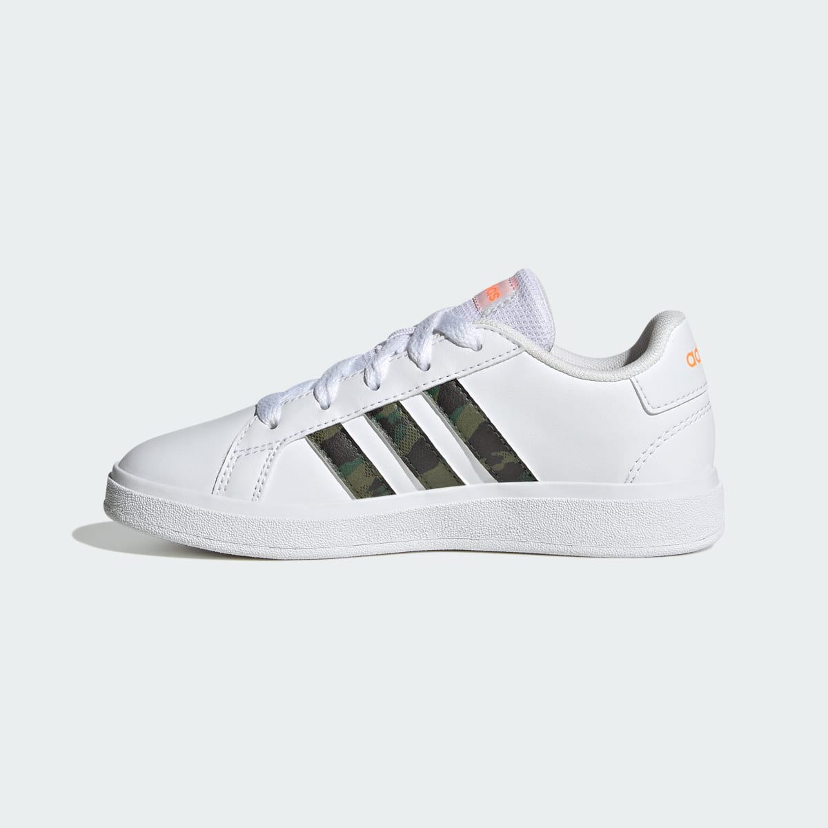 Adidas Grand Court Lifestyle Lace Tennis Shoes. 7
