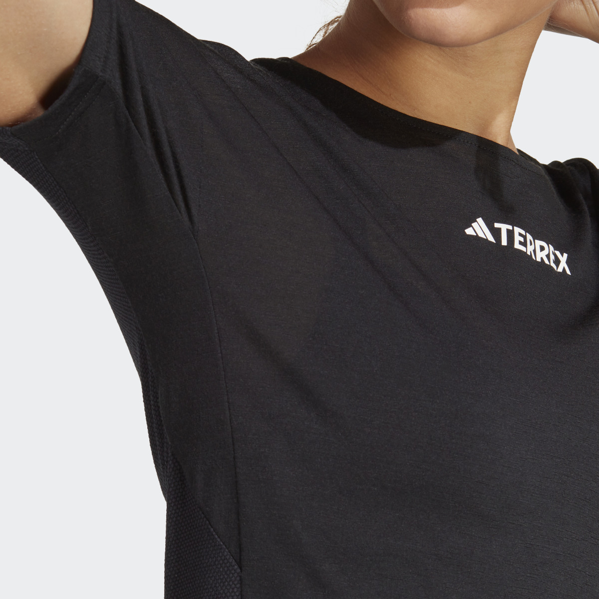 Adidas T-shirt de Trail Running em Lã TERREX Agravic Pro. 9