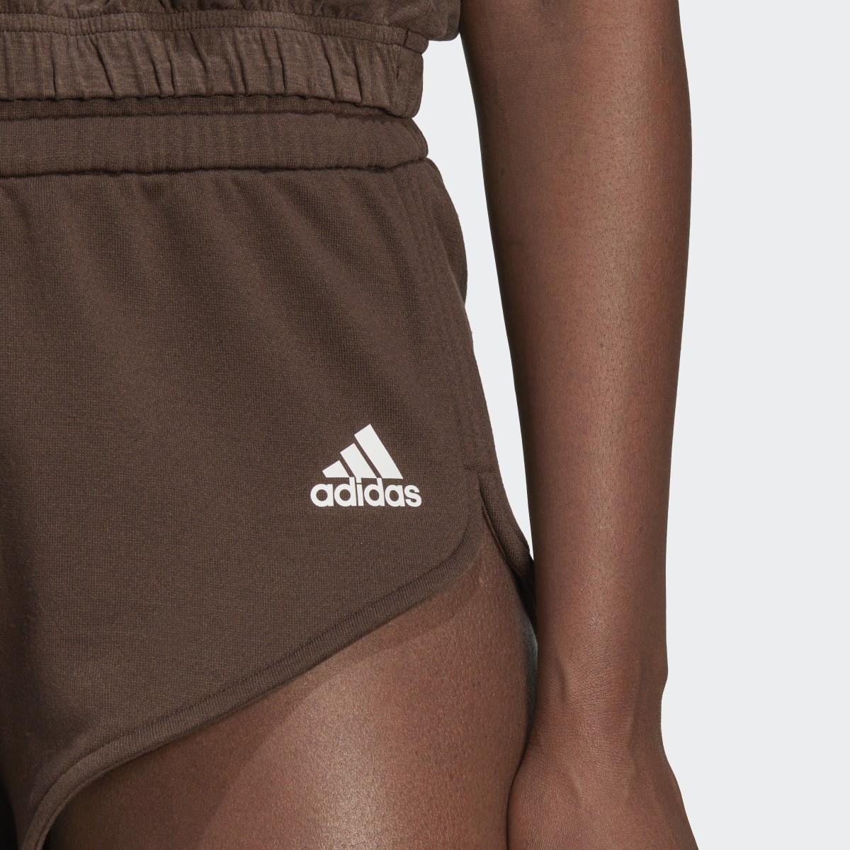 Adidas Hyperglam Mini Shorts. 5