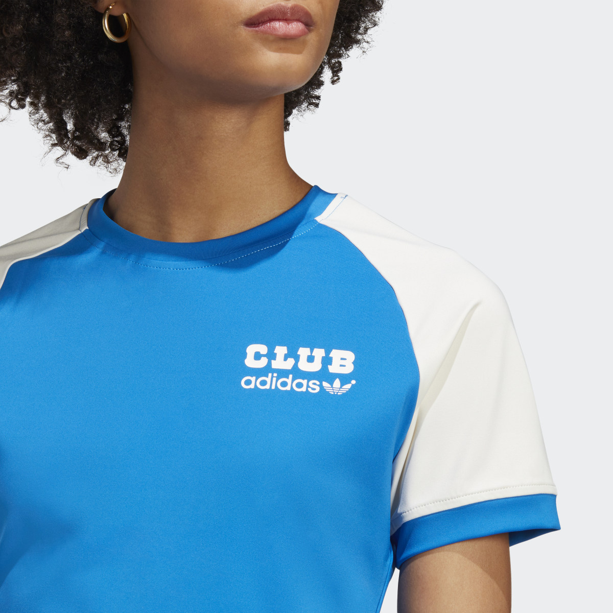 Adidas Blue Version Club T-Shirt. 6