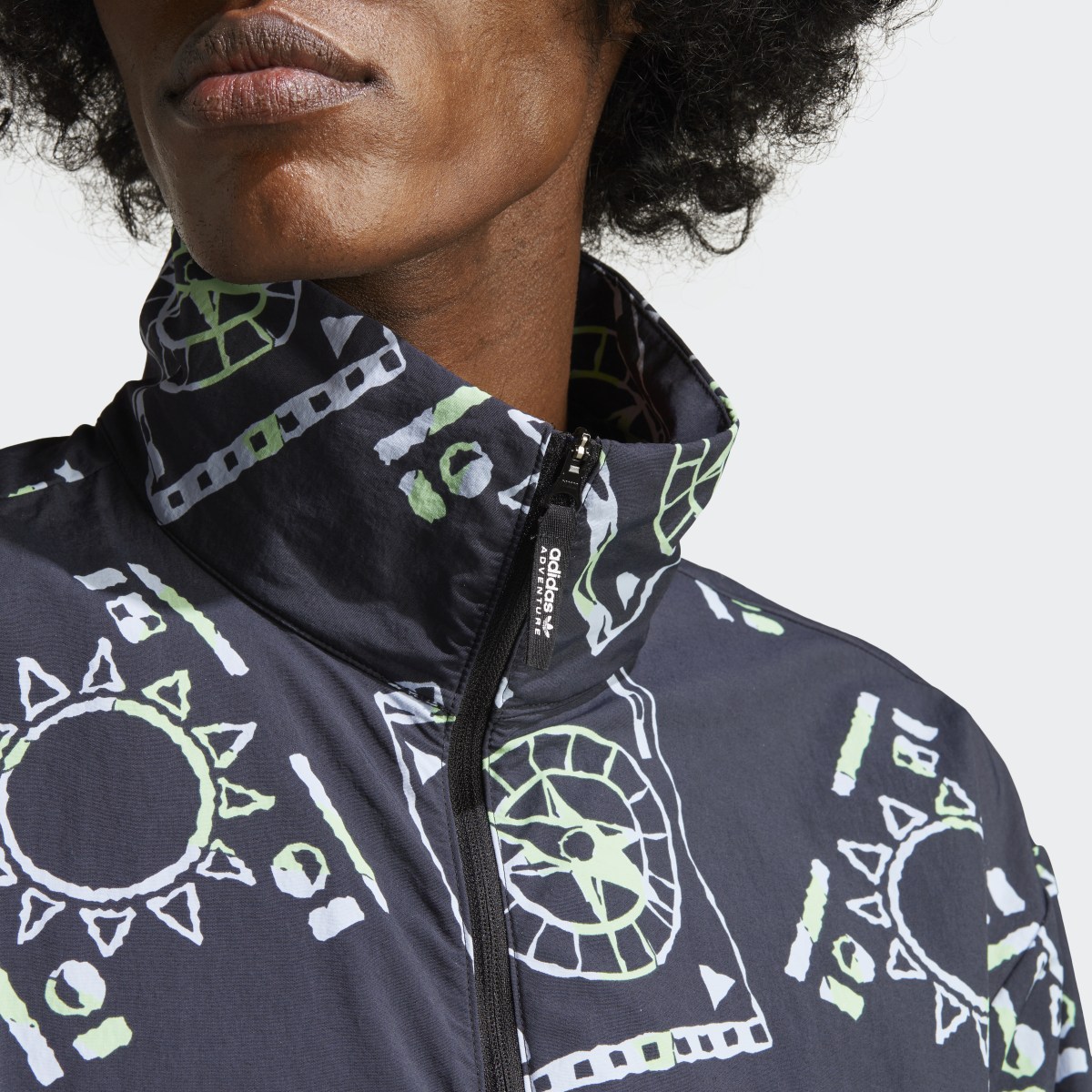 Adidas Adventure Allover Print Archive Anorak (Gender Neutral). 7