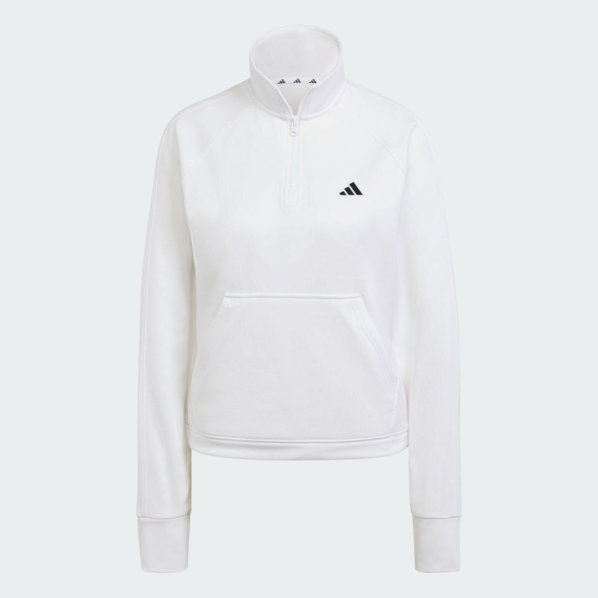 Adidas Aeroready Game & Go Quarter-Zip Fleece Top. 5