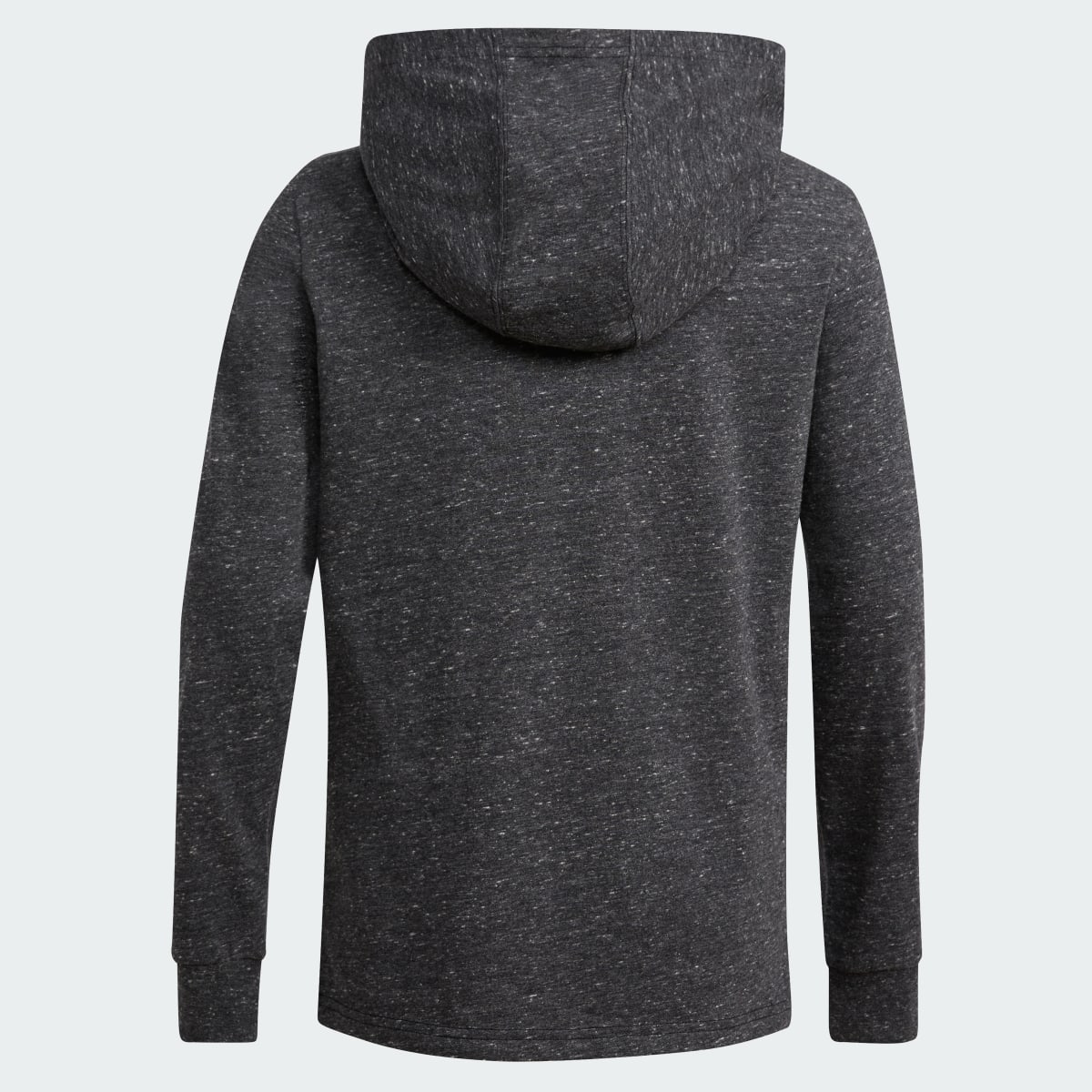 Adidas Long Sleeve Snow Heather Hooded Tee (Extended Size). 4