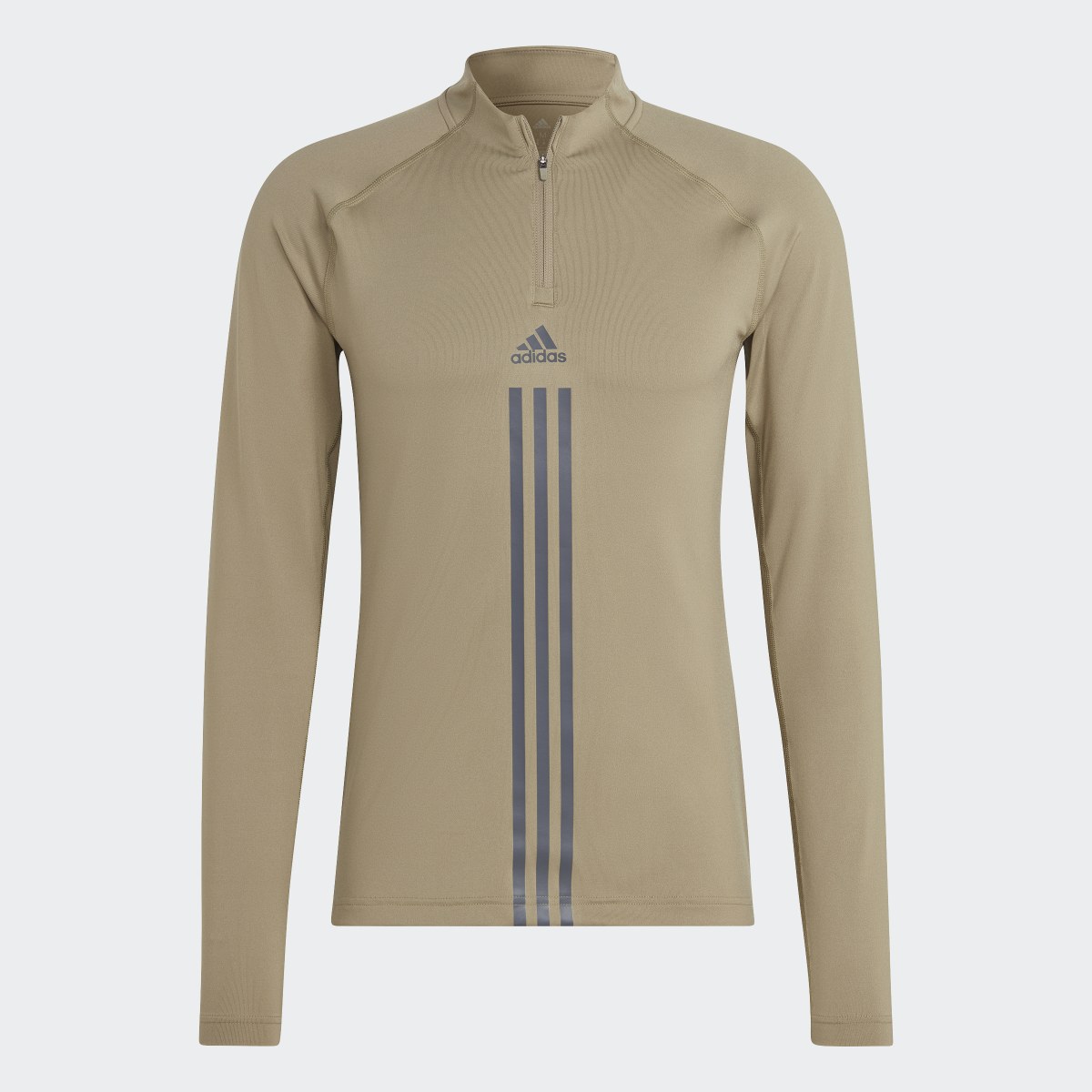 Adidas Playera manga larga AlphaStrength 1/4 Zip. 5