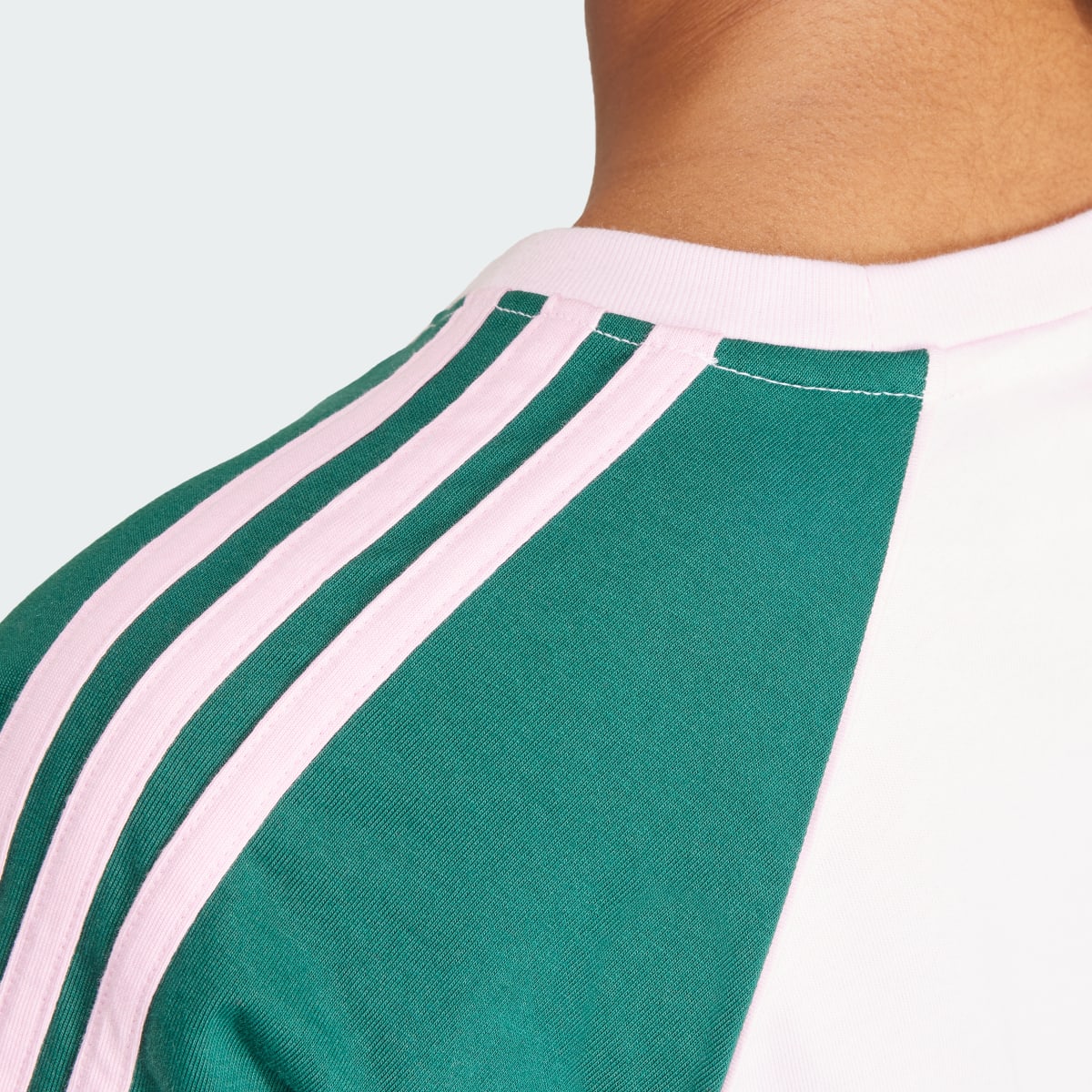 Adidas T-shirt oversize Colorblock. 7