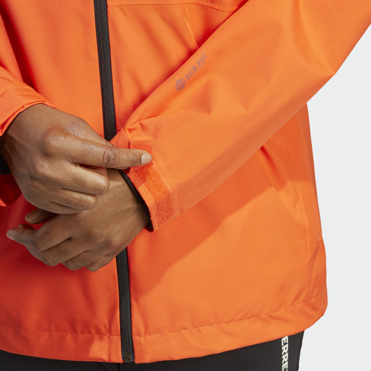 Adidas Terrex Multi RAIN.RDY 2-Layer Rain Jacket (Plus Size). 7