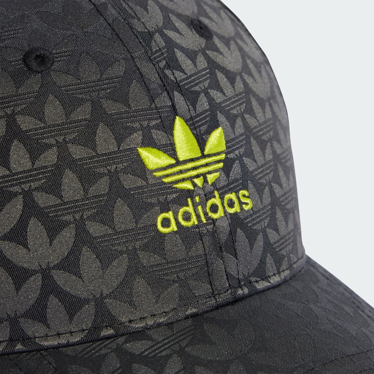 Adidas Trefoil Monogram Jacquard Baseball Hat. 4
