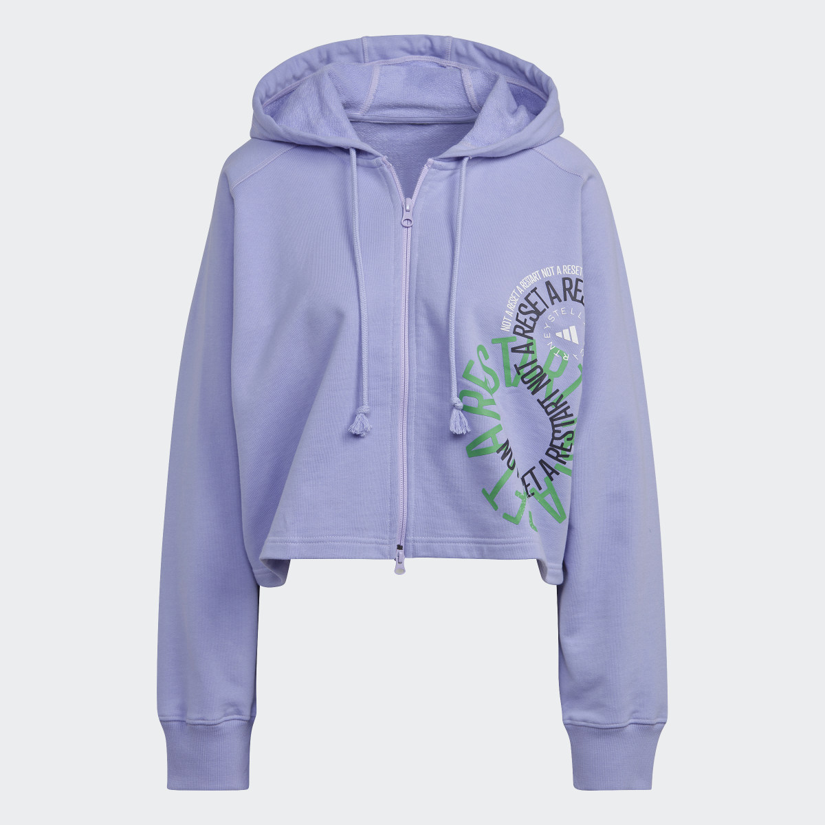 Adidas by Stella McCartney Cropped Kapuzenjacke. 4