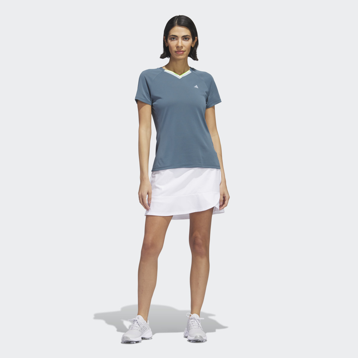 Adidas Ultimate365 Tour HEAT.RDY V-Neck Golf Top. 6