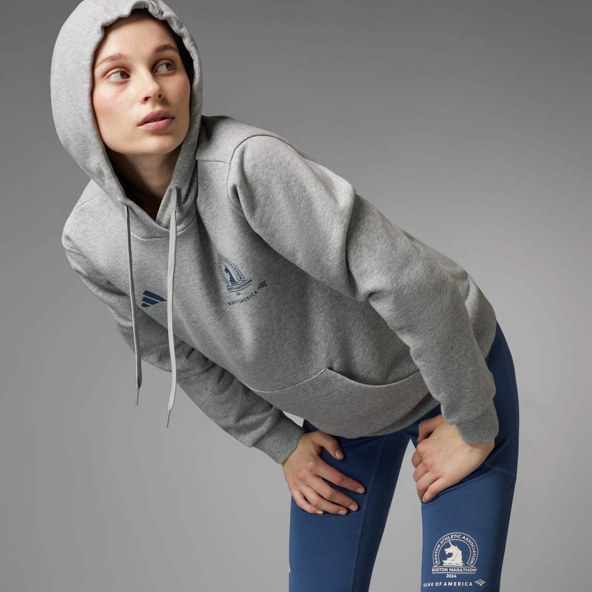 Adidas Boston Marathon® 2024 Graphic Hoodie. 8