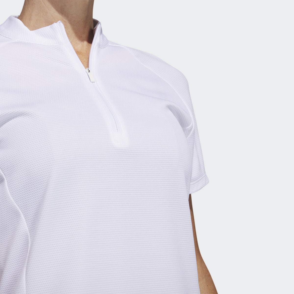 Adidas Textured Golf Polo Shirt. 6