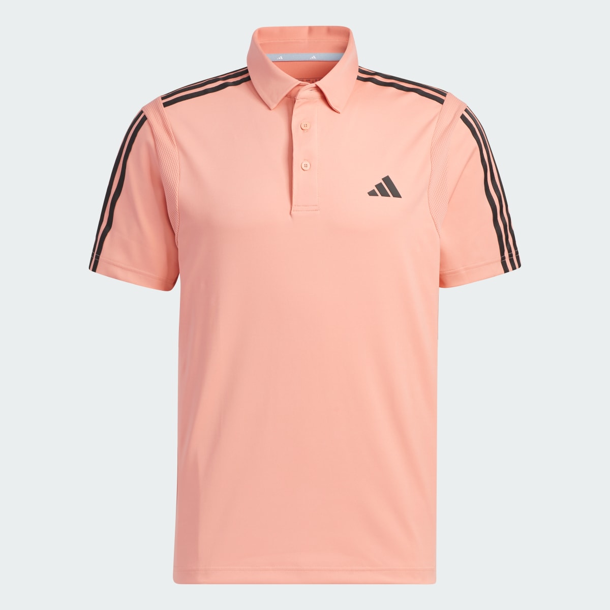 Adidas HEAT.RDY 3-Stripe Short Sleeve Polo Shirt. 5