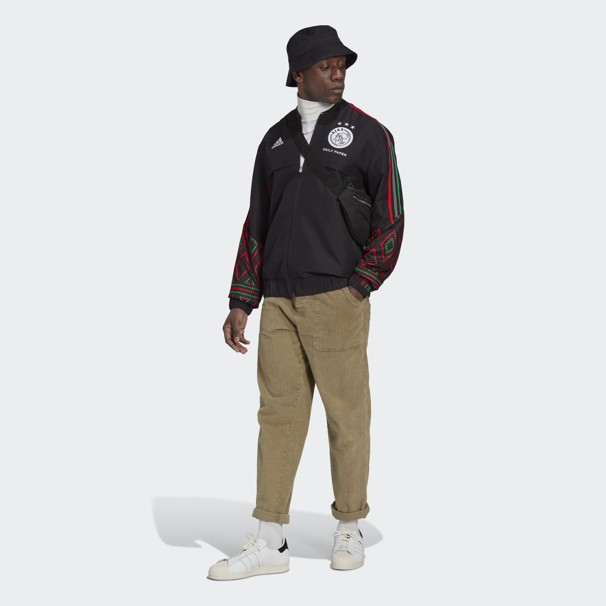 Adidas Ajax Amsterdam Condivo 22 Anthem Jacket. 4