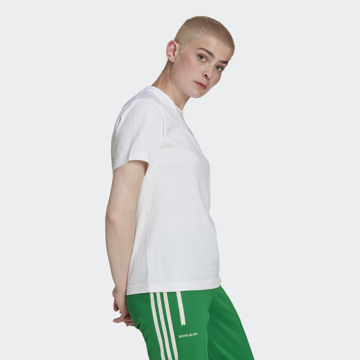 Adidas Embroidery T-Shirt. 4