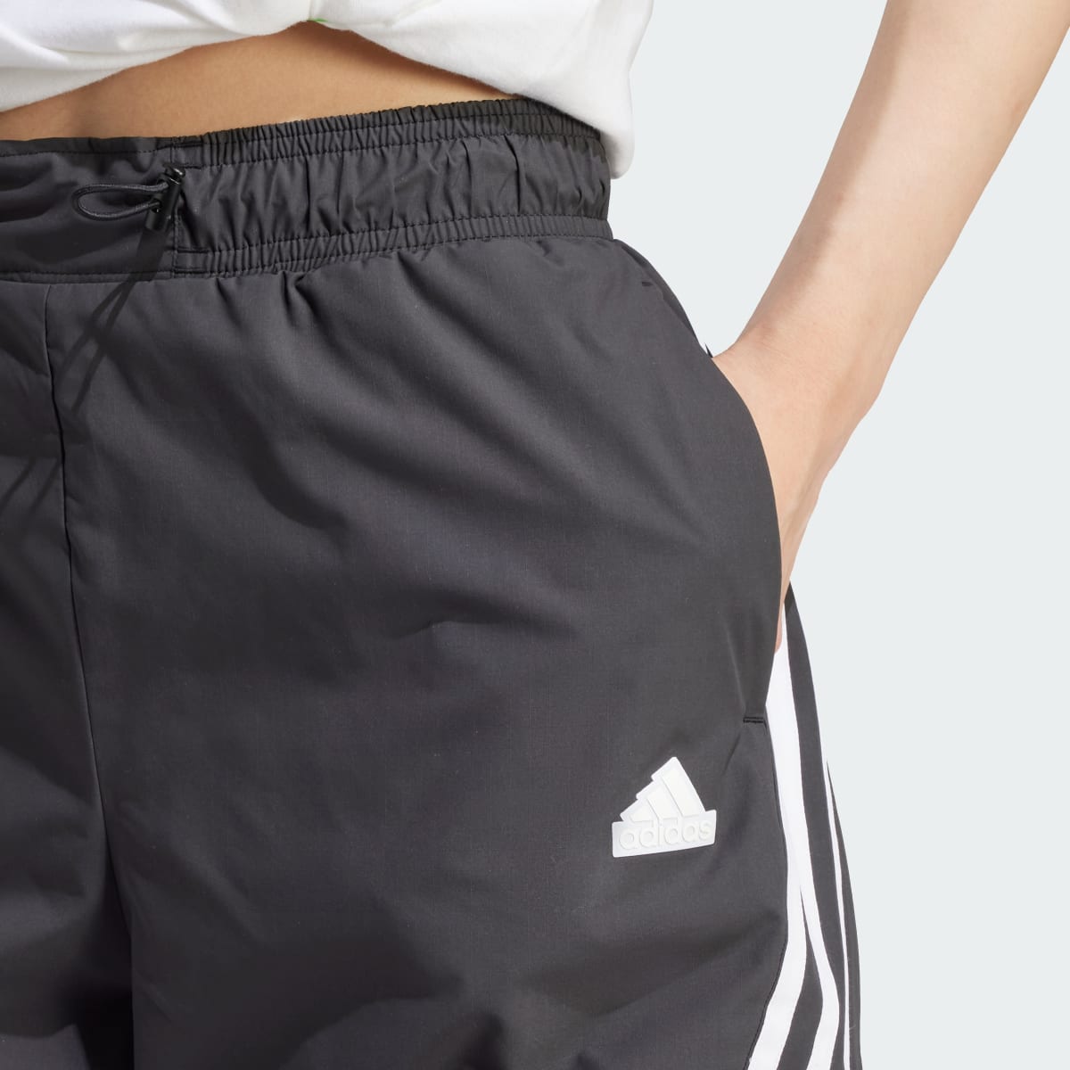 Adidas Future Icons 3-Stripes Woven Shorts. 5