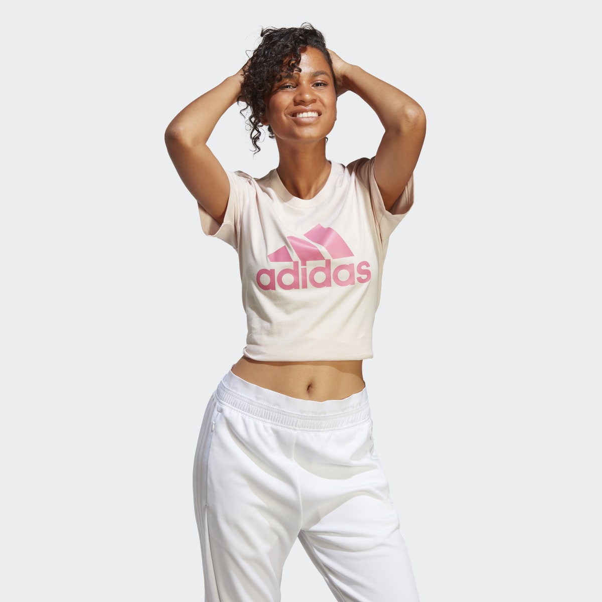 Adidas Essentials Logo Tee. 4