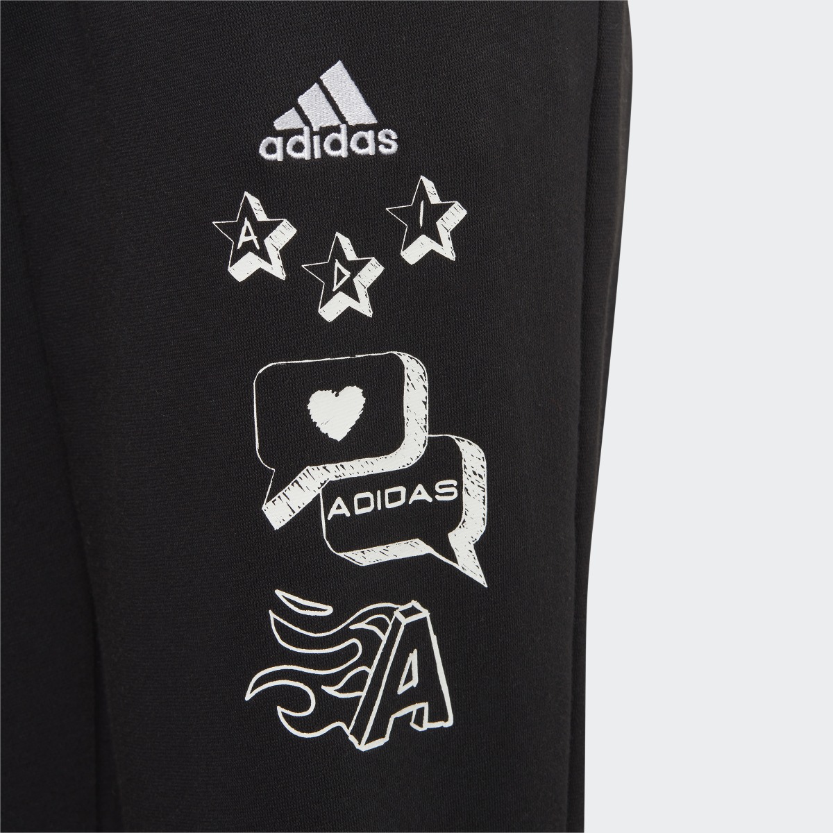 Adidas Calças Brand Love – Criança. 6