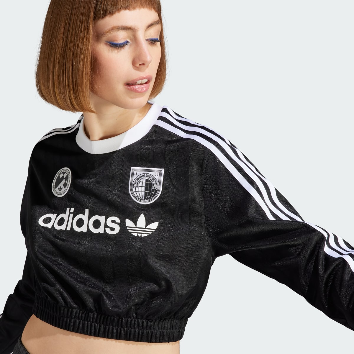 Adidas Long Sleeve Crop Tee. 6