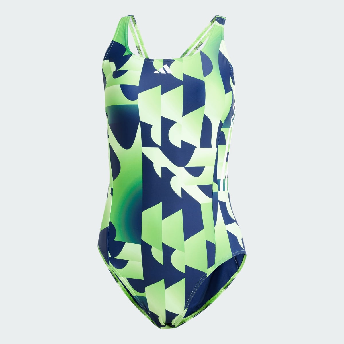 Adidas 3-Stripes Graphic Swimsuit. 5