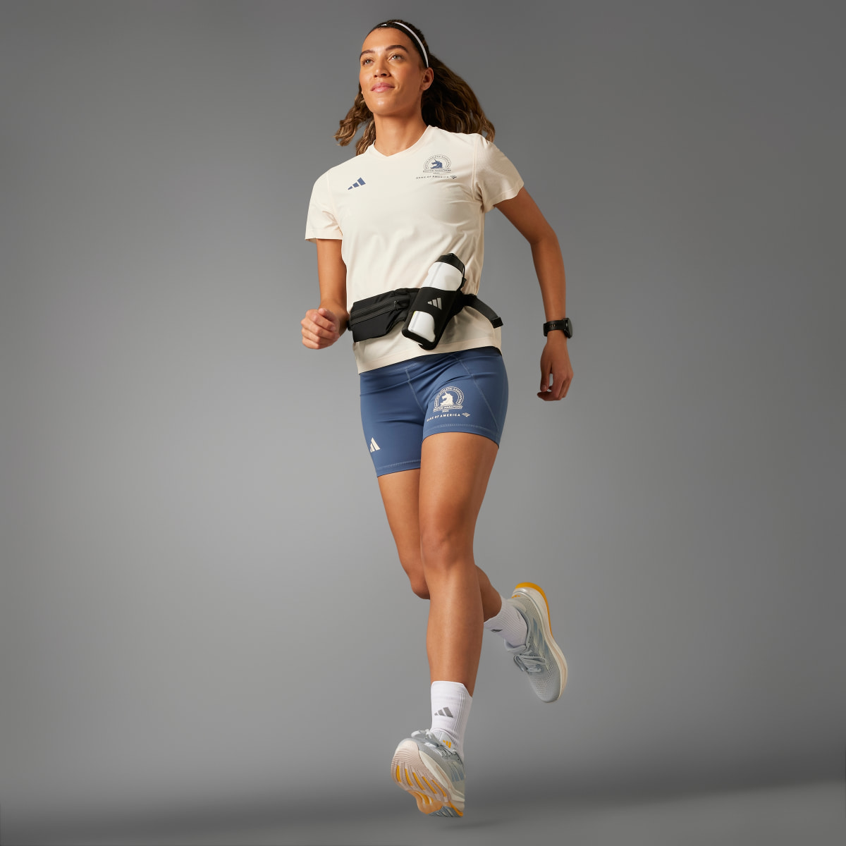 Adidas Boston Marathon 2024 Own the Run Tee. 5