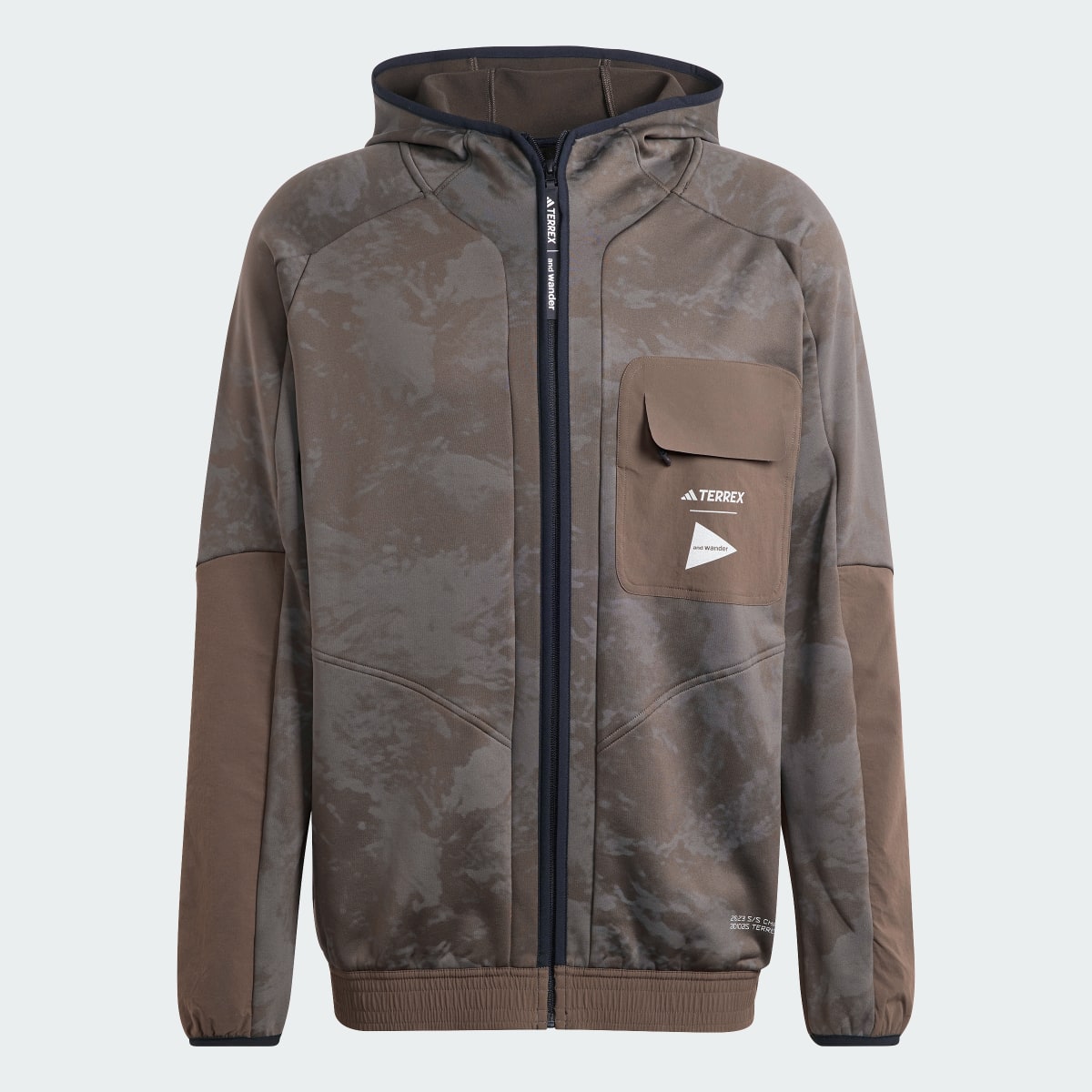 Adidas Chaqueta Terrex + and wander Fleece. 5