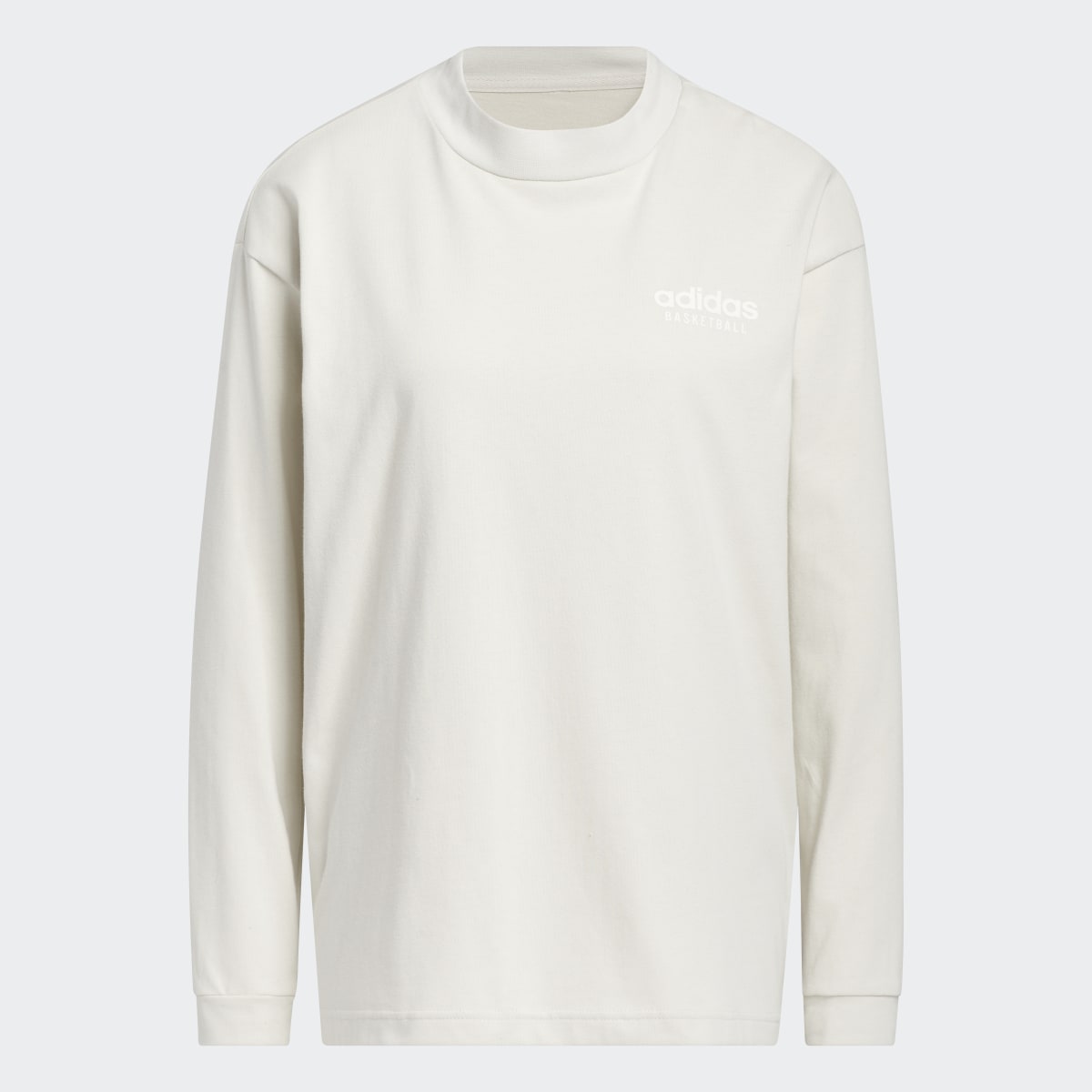 Adidas Select Mock Neck Long Sleeve Tee. 5