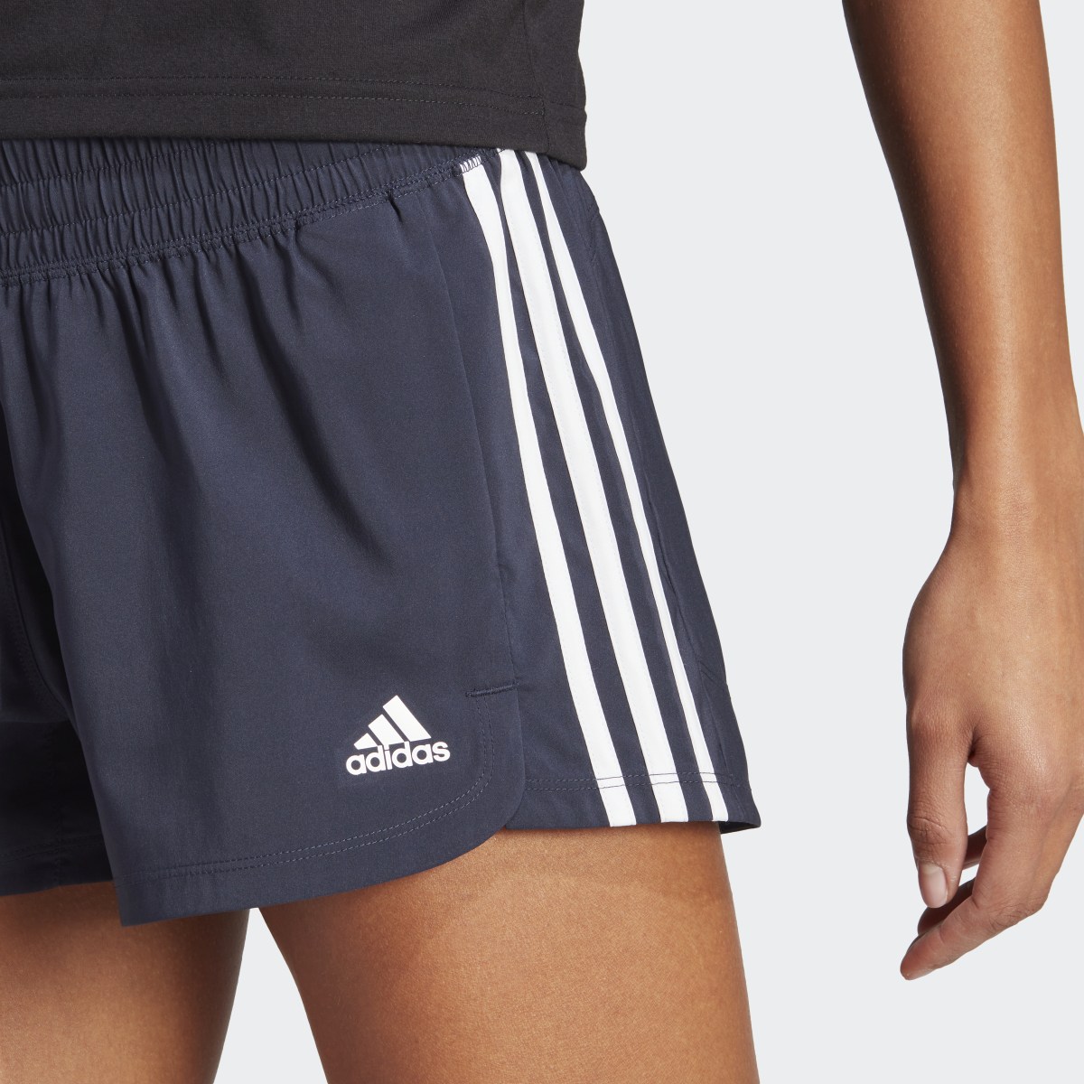 Adidas Pacer 3-Stripes Woven Shorts. 6