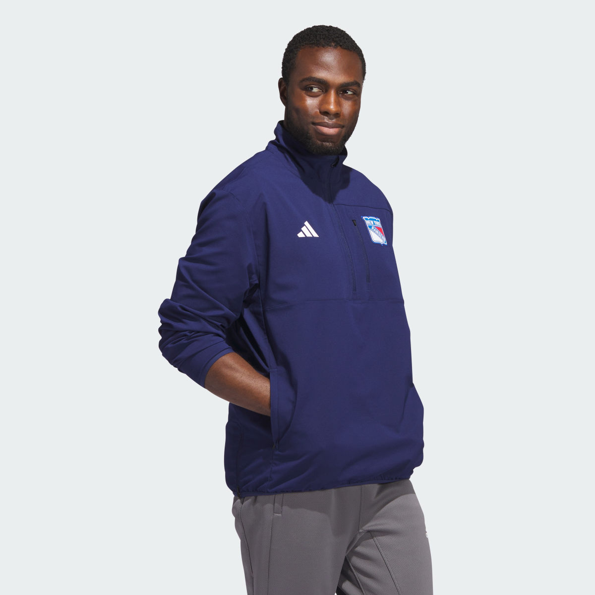 Adidas Rangers Fleece Top. 4