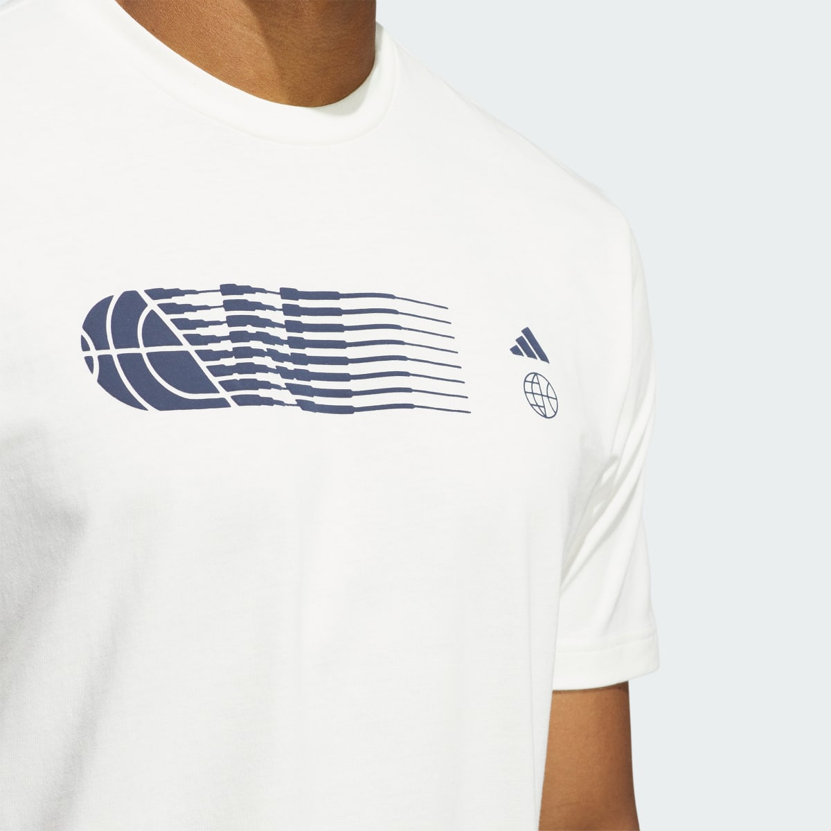 Adidas Worldwide Hoops City Graphic Tee. 6