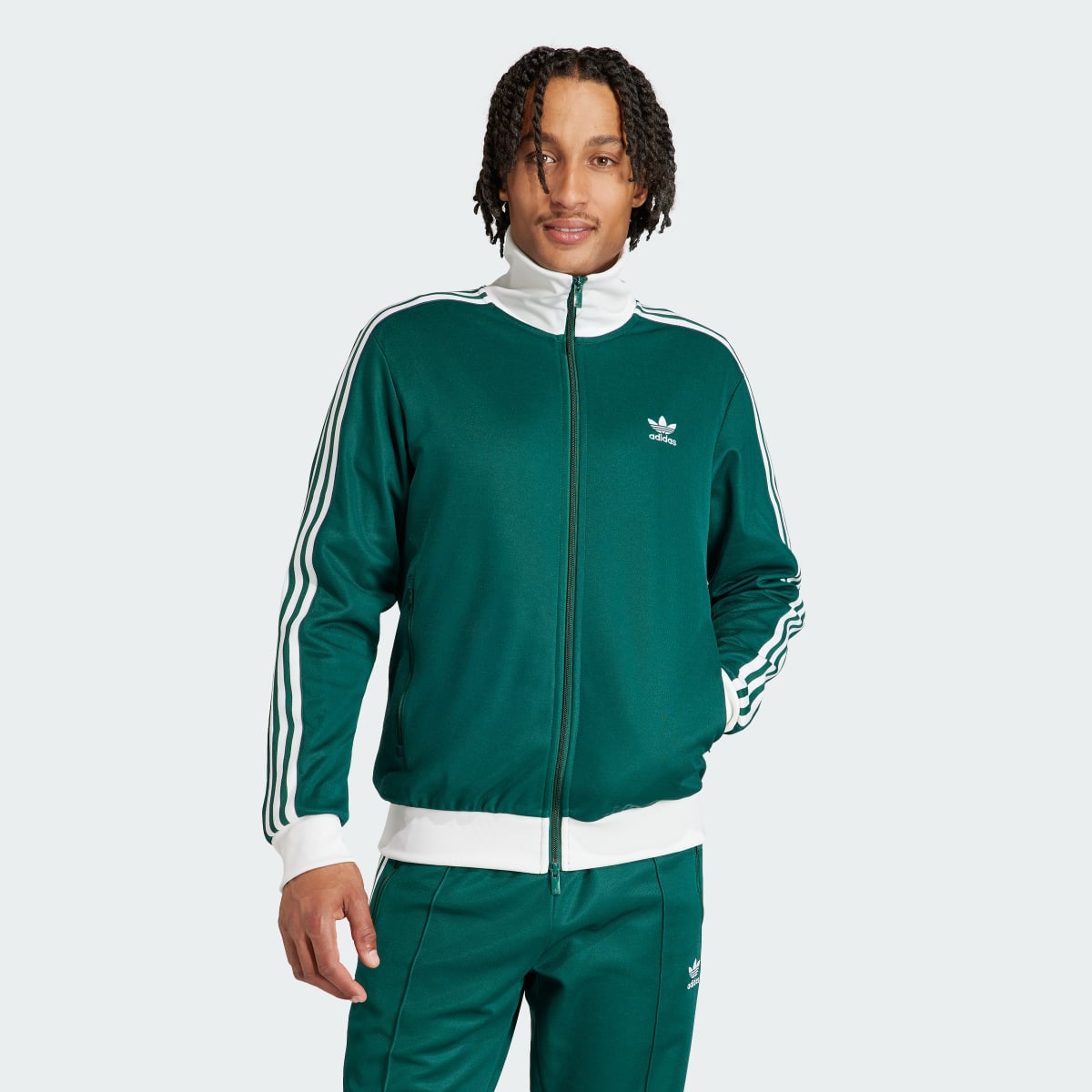 Adidas superstar track jacket green clearance