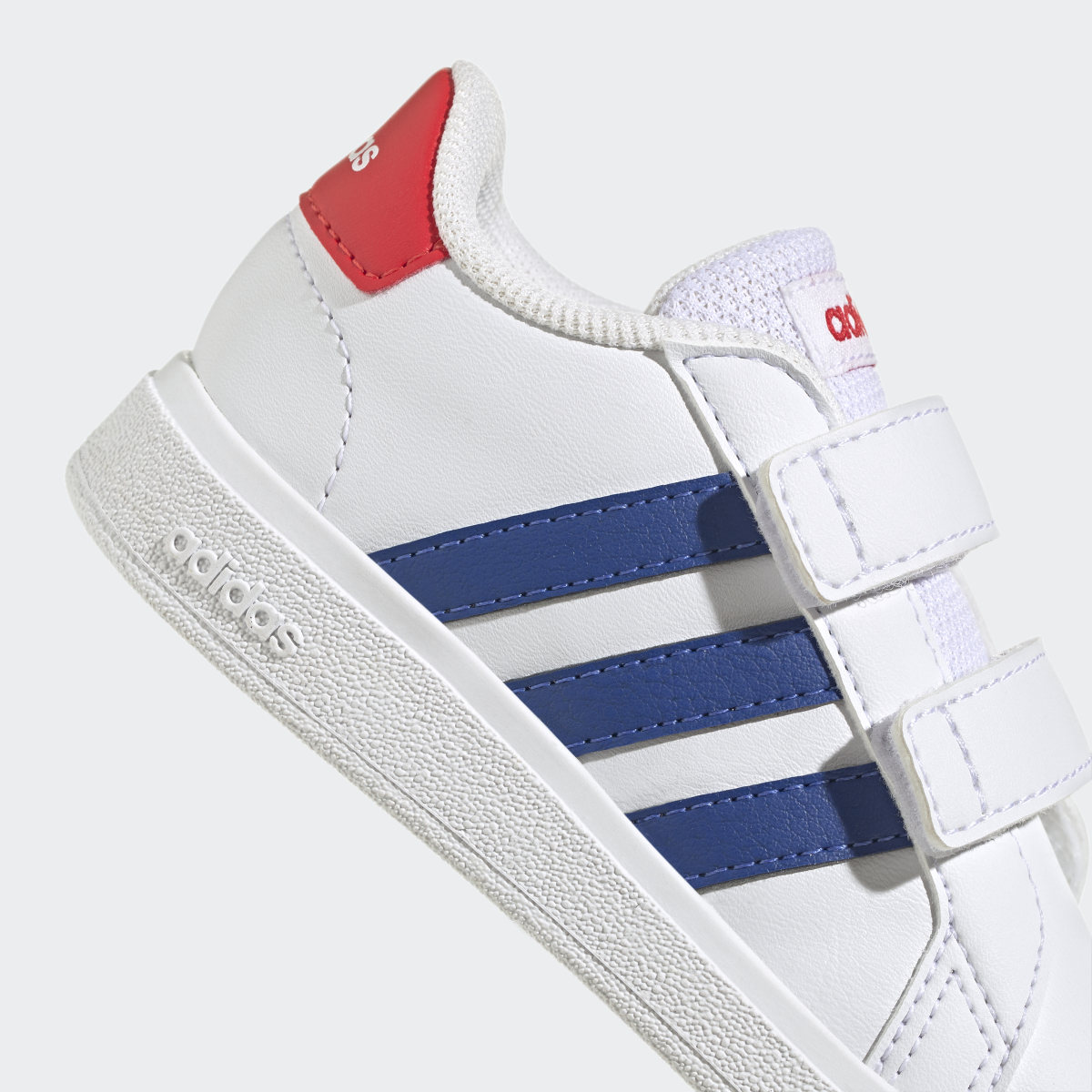 Adidas Grand Court Lifestyle Hook and Loop Shoes. 9