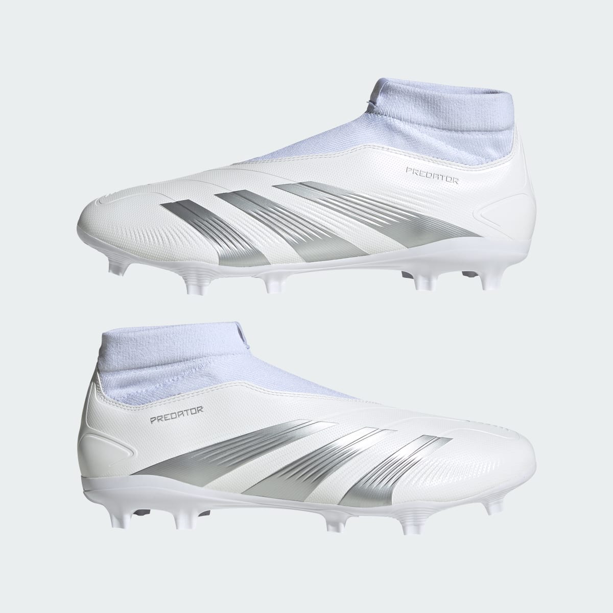 Adidas Bota de fútbol Predator League Laceless césped natural seco. 8