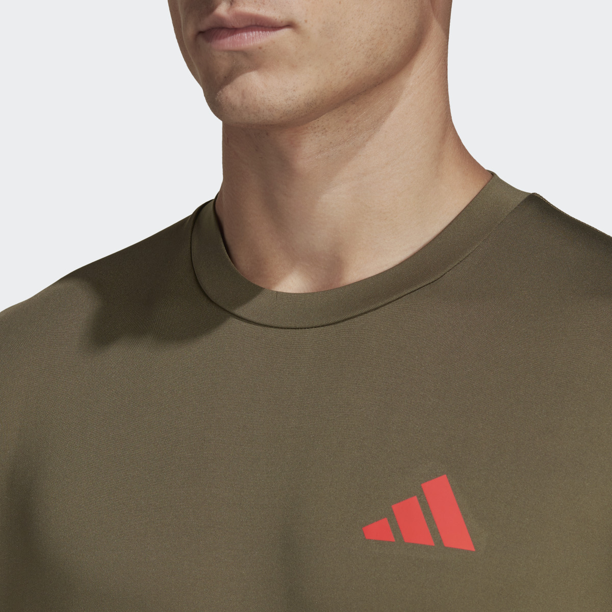 Adidas Train Essentials Seasonal Stretch Training Tee. 6