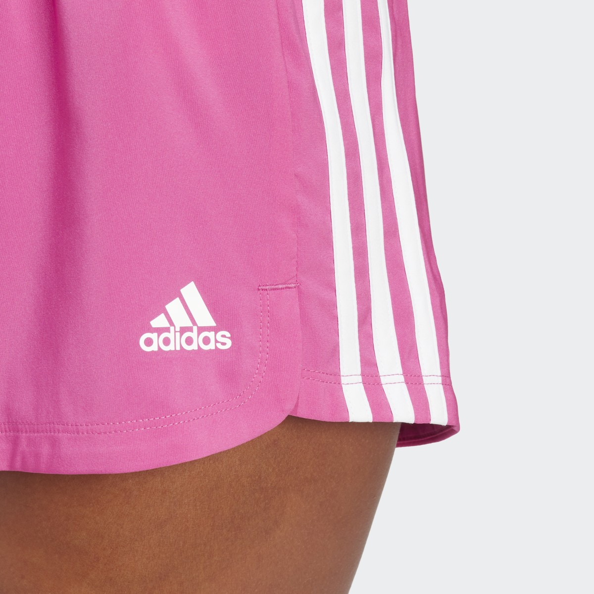 Adidas Pacer 3-Stripes Woven Shorts. 5