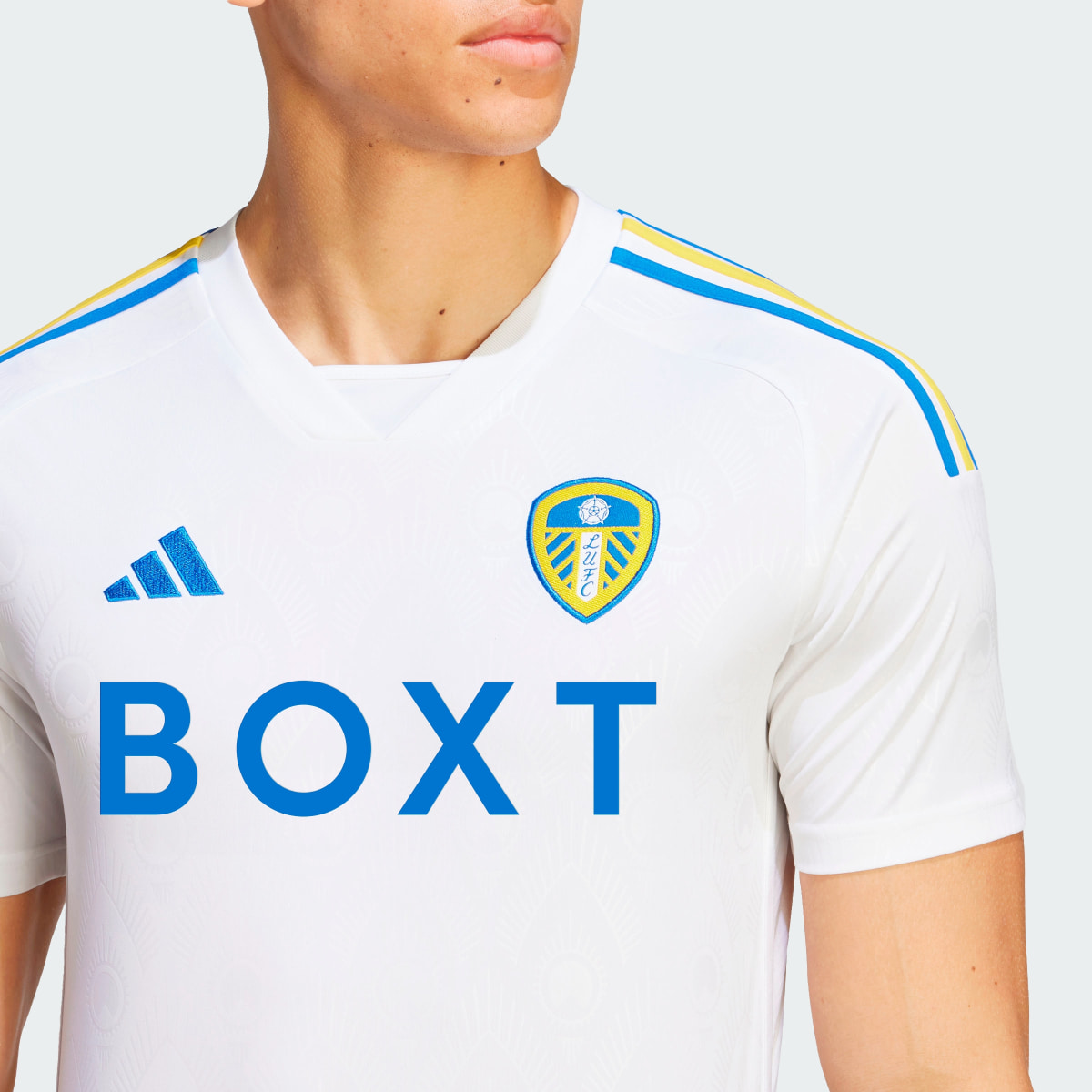 Adidas Camiseta primera equipación Leeds United FC 23/24. 7