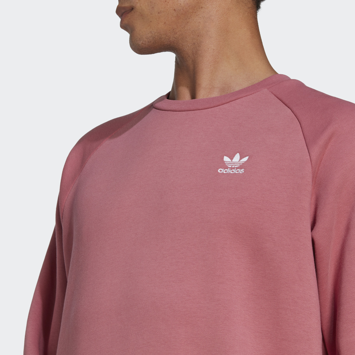 Adidas Trefoil Essentials Crewneck Sweatshirt. 6
