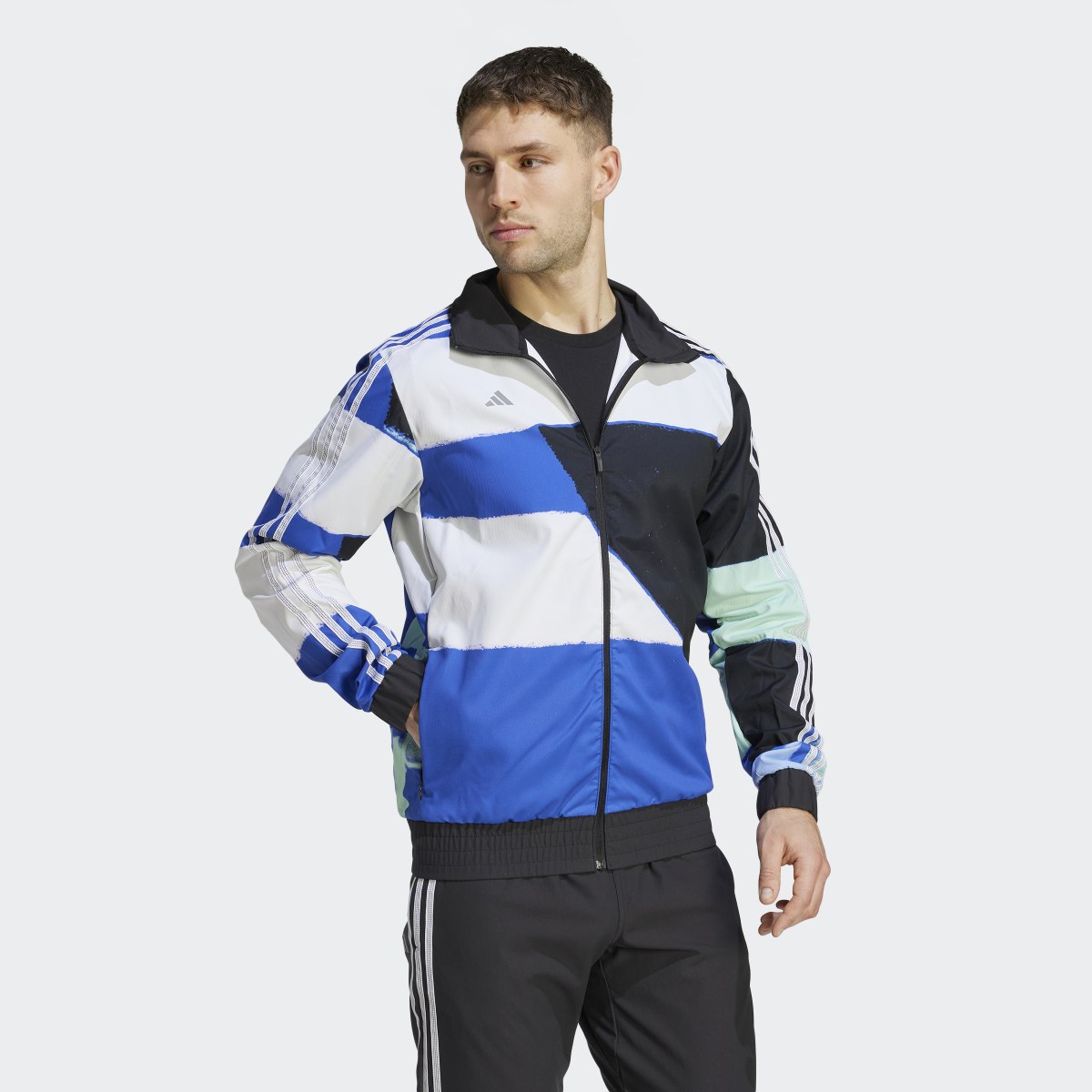 Adidas The Trackstand Graphic Cycling Jacket. 5