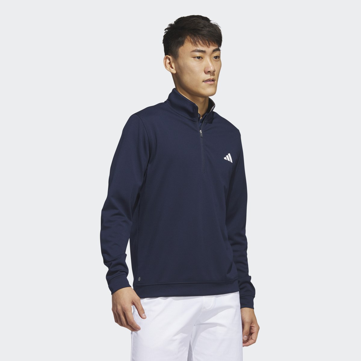 Adidas Elevated 1/4-Zip Sweatshirt. 4