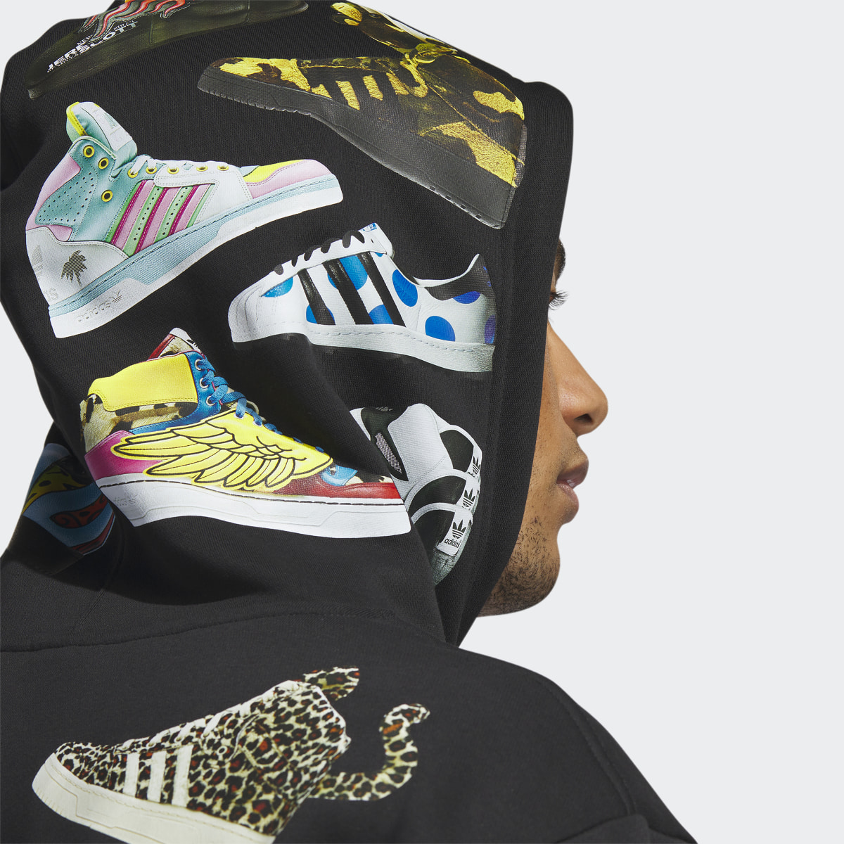 Adidas Sudadera con capucha Jeremy Scott Archive. 7