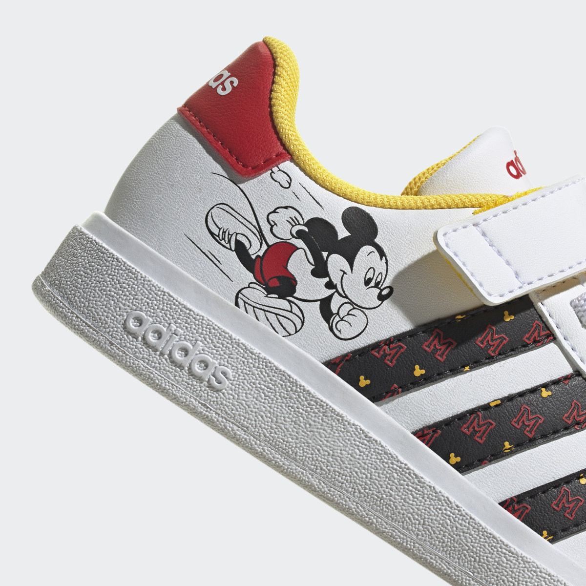 Adidas x Disney Grand Court Mickey Hook-and-Loop Shoes. 9