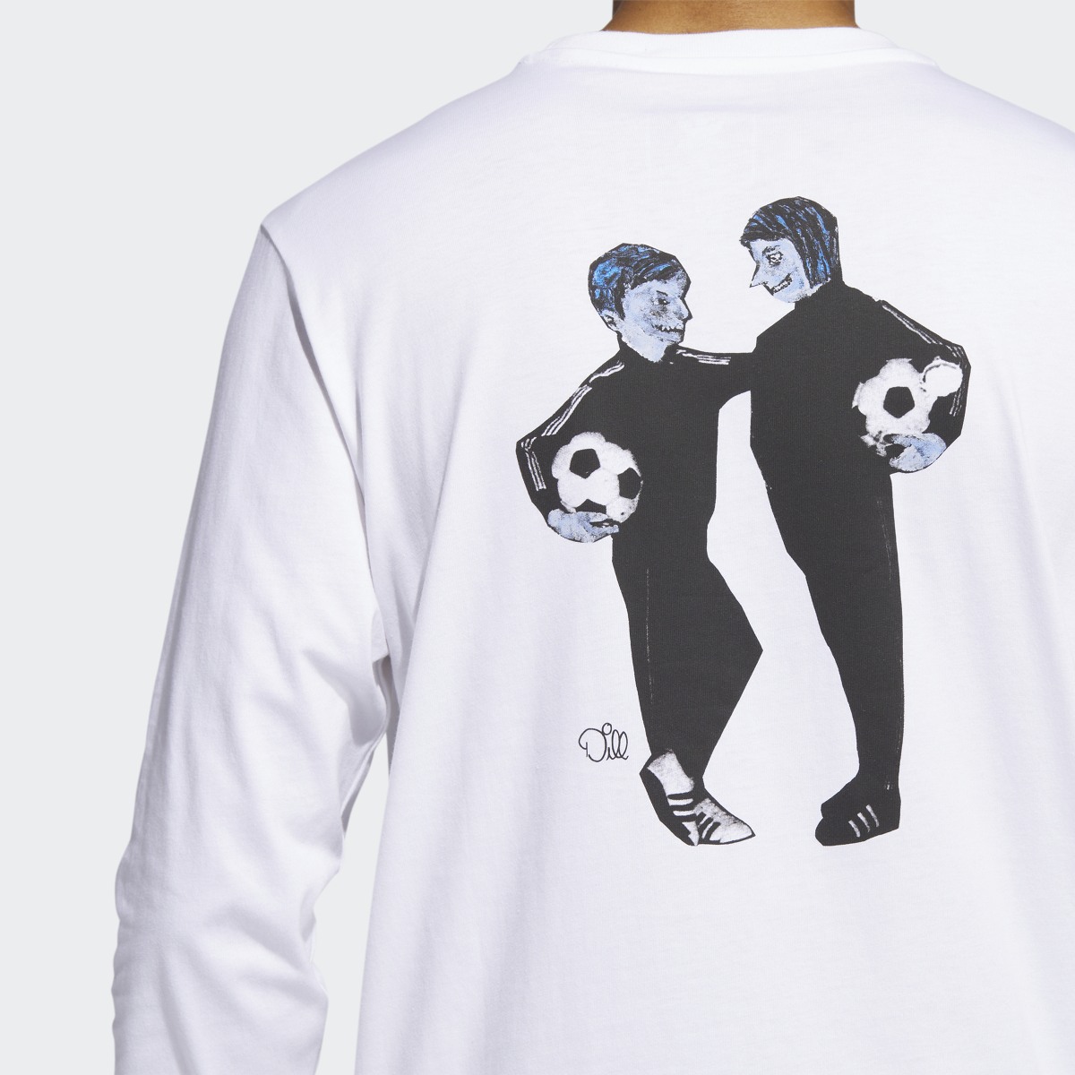 Adidas Dill Soccer Friends Long Sleeve Tee. 8