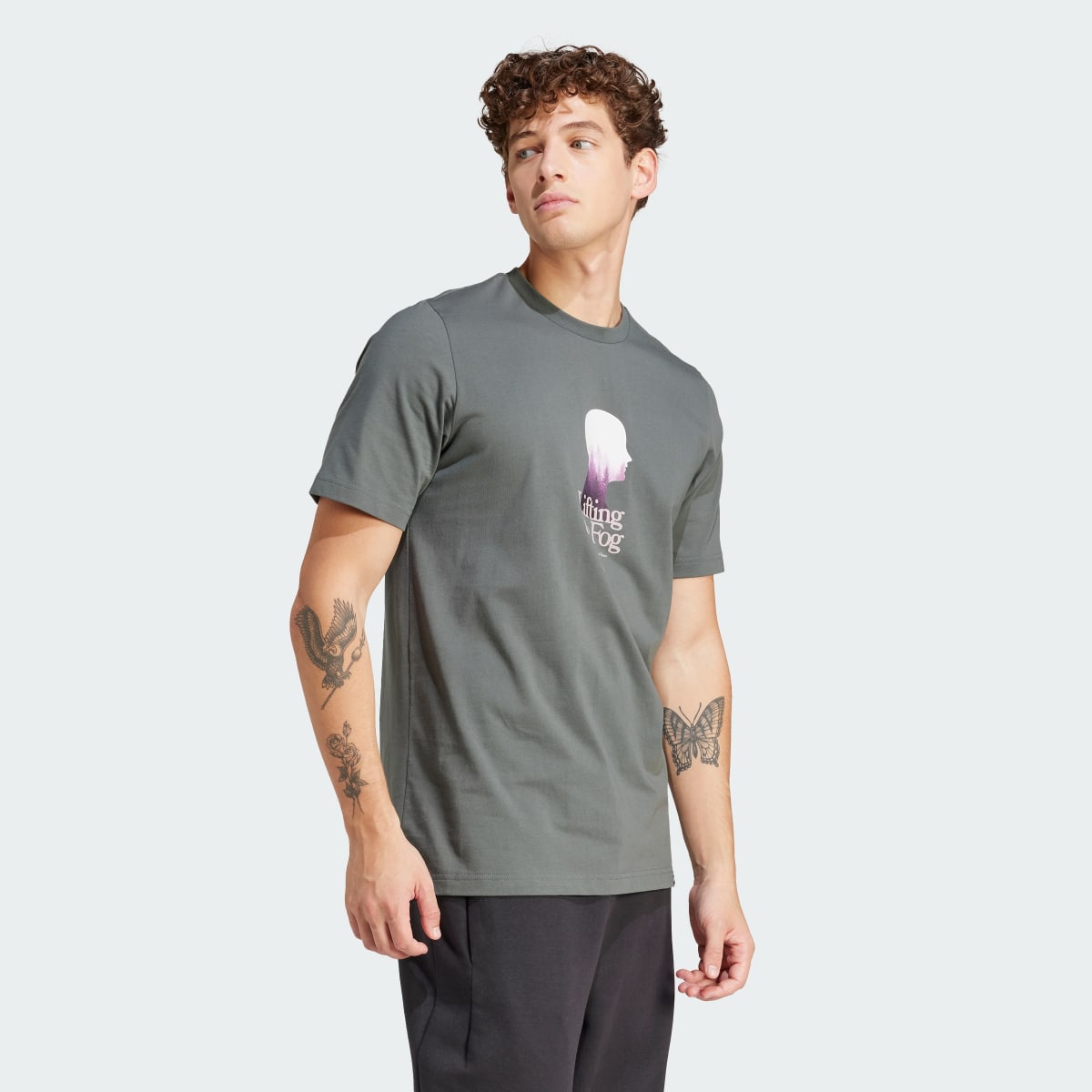 Adidas Lifting The Fog Graphic Tee Spirit of Nature. 4