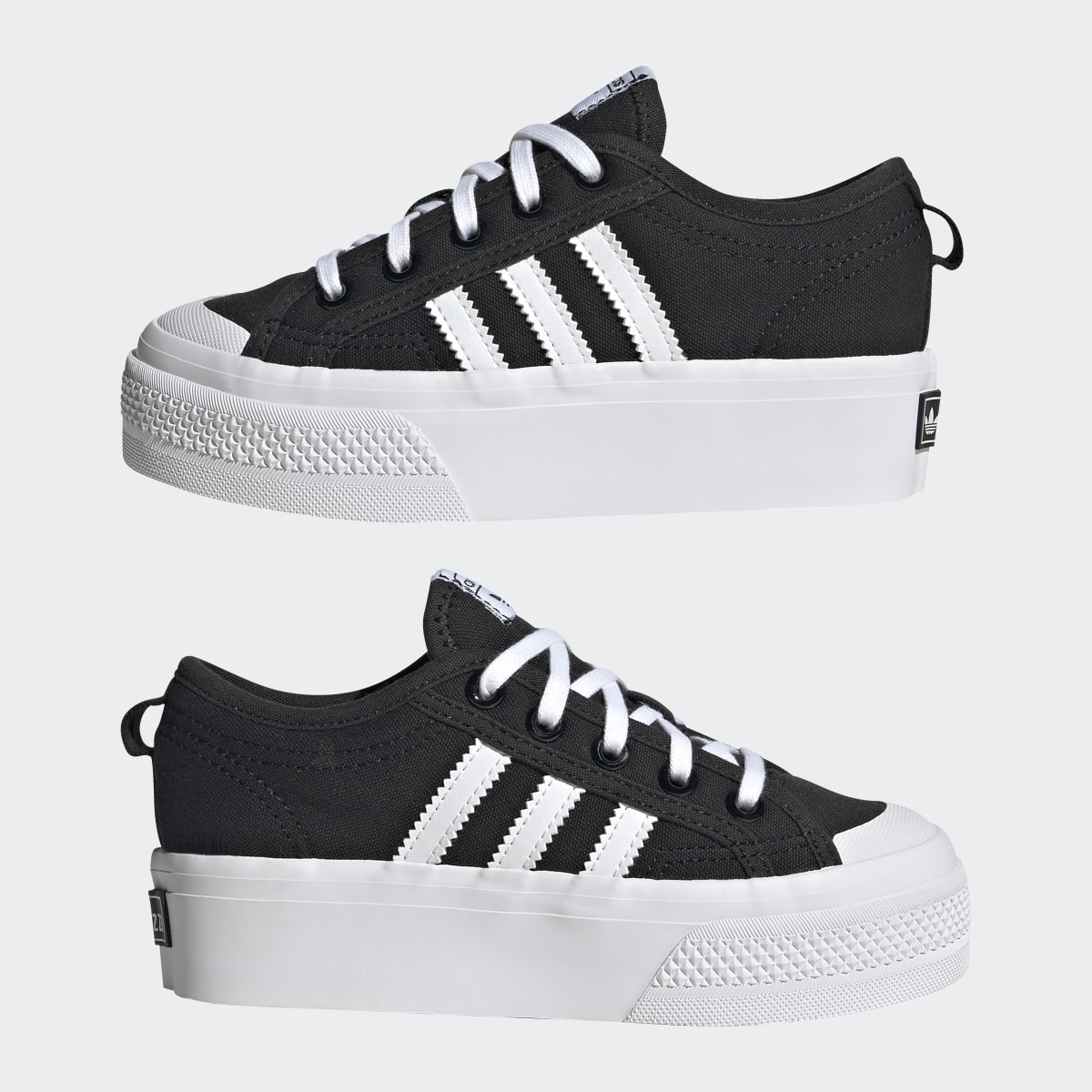 Adidas Sapatilhas de Plataforma Nizza. 8