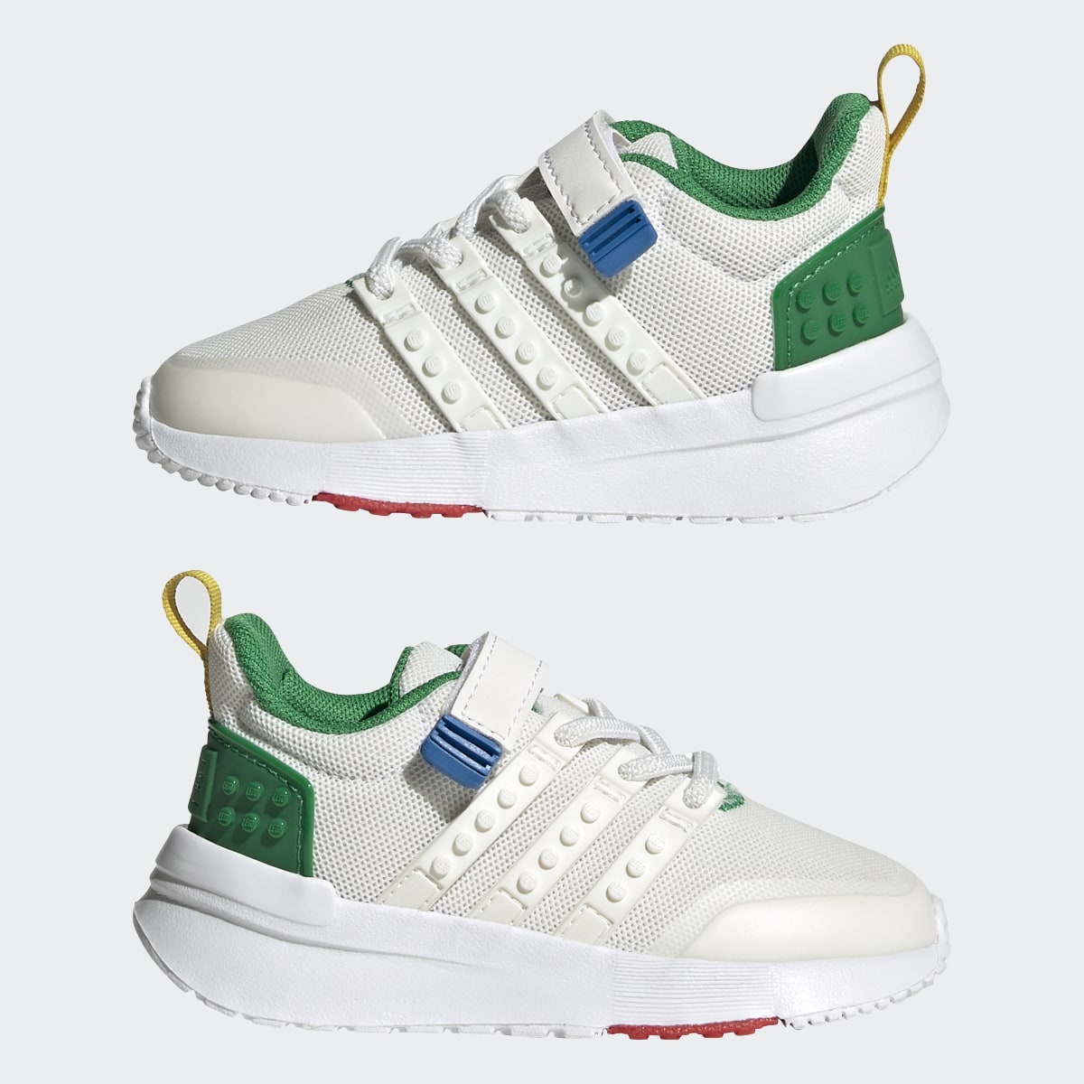 Adidas Chaussure à lacets élastiques et scratch adidas x LEGO® Racer TR21. 8