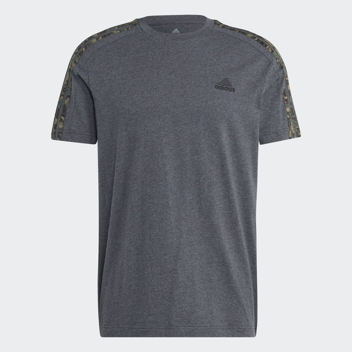 Adidas Essentials Single Jersey 3-Stripes T-Shirt. 5