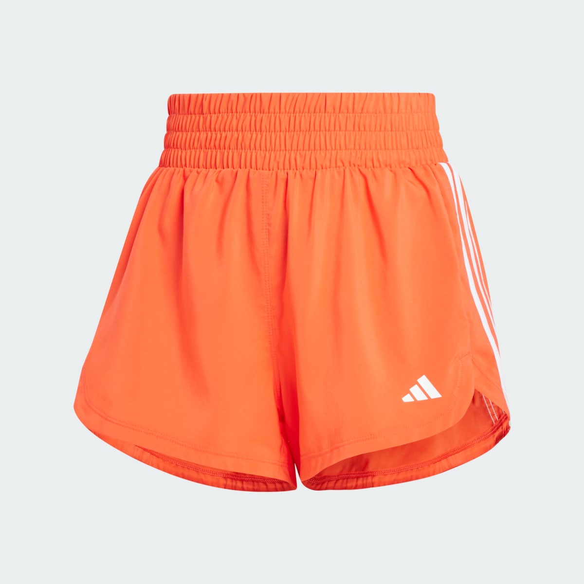 Adidas Pacer Training 3-Stripes Woven High-Rise Shorts. 5