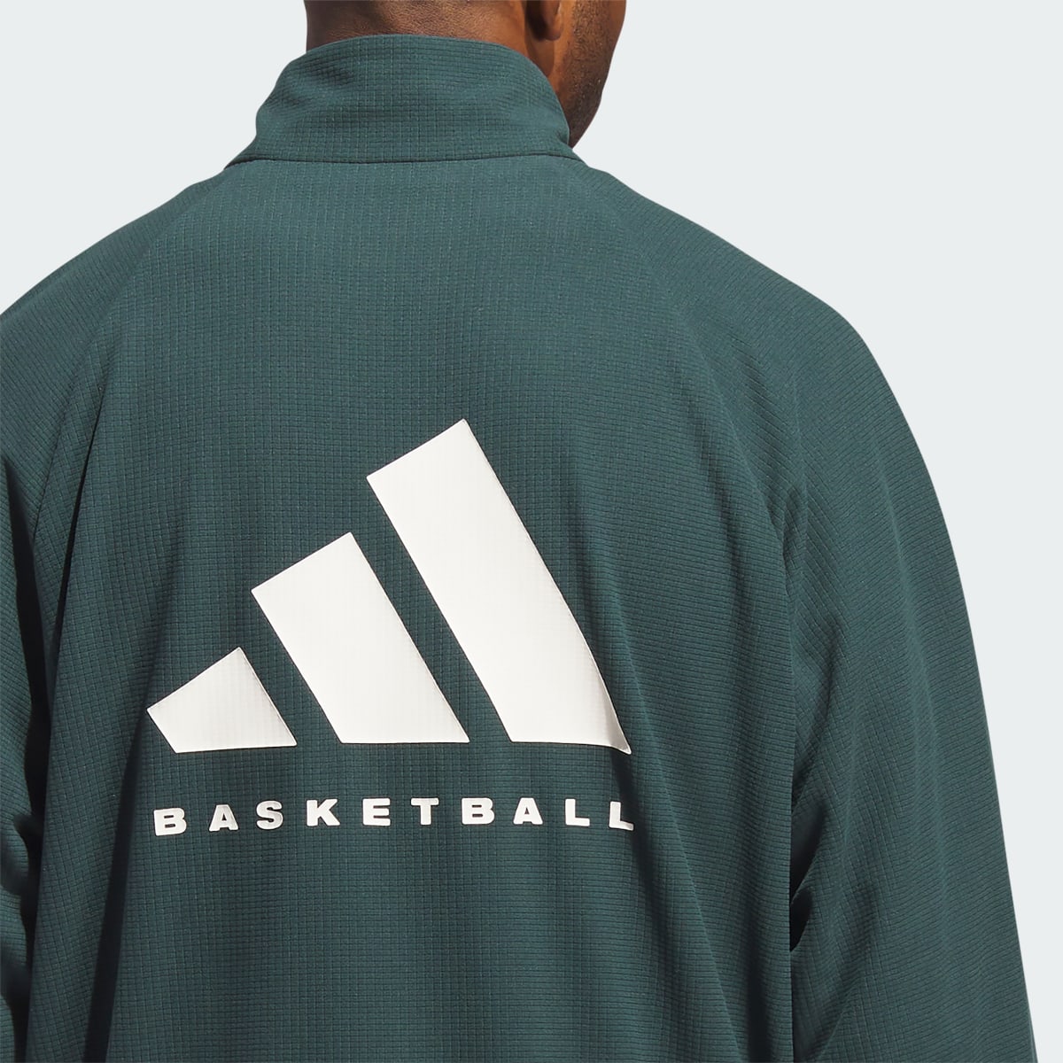 Adidas Veste de survêtement brossé Basketball. 7